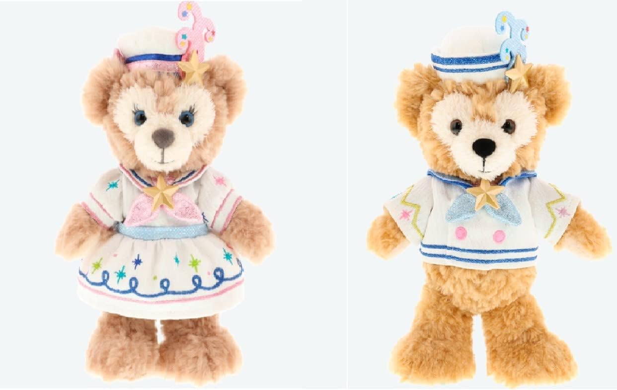 ダッフィー シェリーメイ ポージープラッシー ぬいぐるみ ディズニー